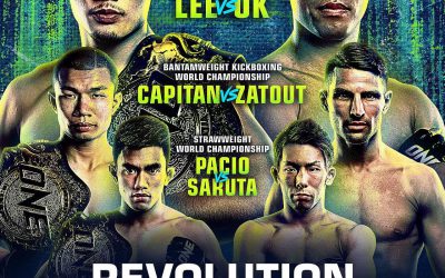 ONE: REVOLUTION Full Live Card AnnouncedFeaturing 3 World Title Fights On 24 September