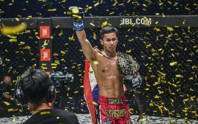 Superbon Captures Inaugural ONE Featherweight Kickboxing World Title With Shocking KO Of Giorgio Petrosyan