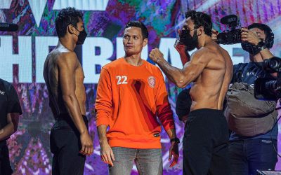 ONE: ONLY THE BRAVE Final Weight and Hydration Results + Faceoff Photos