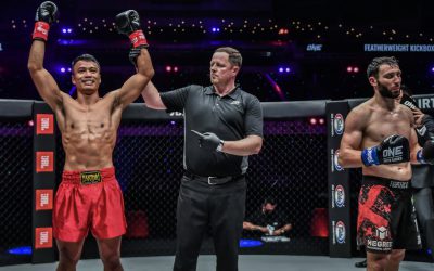 Sitthichai, Allazov Advance To ONE Featherweight Kickboxing World Grand Prix Championship Final With Dominant Victories